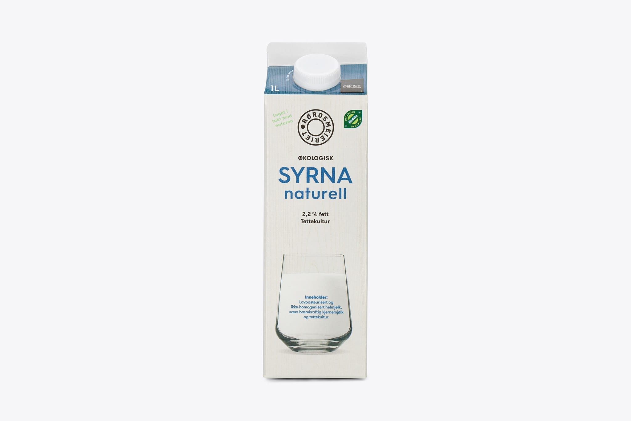Økologisk Syrna Naturell 2,2 % fett