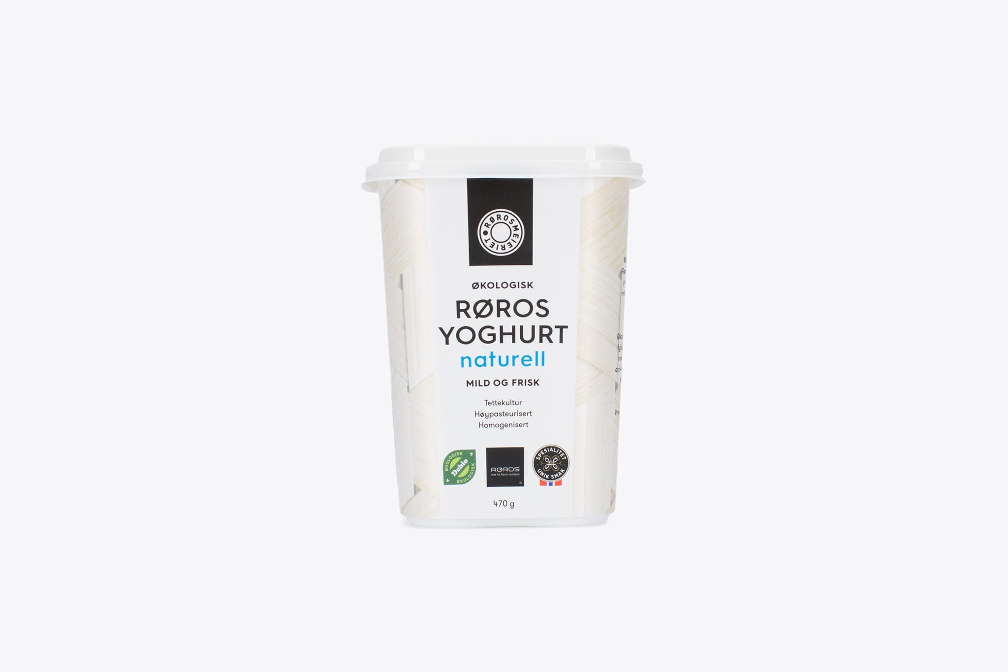 Økologisk Røros Yoghurt Naturell