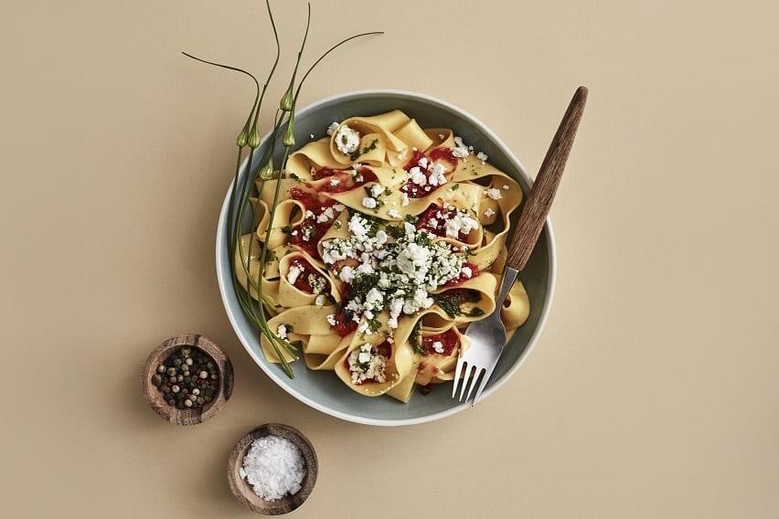 Pasta med skjørost