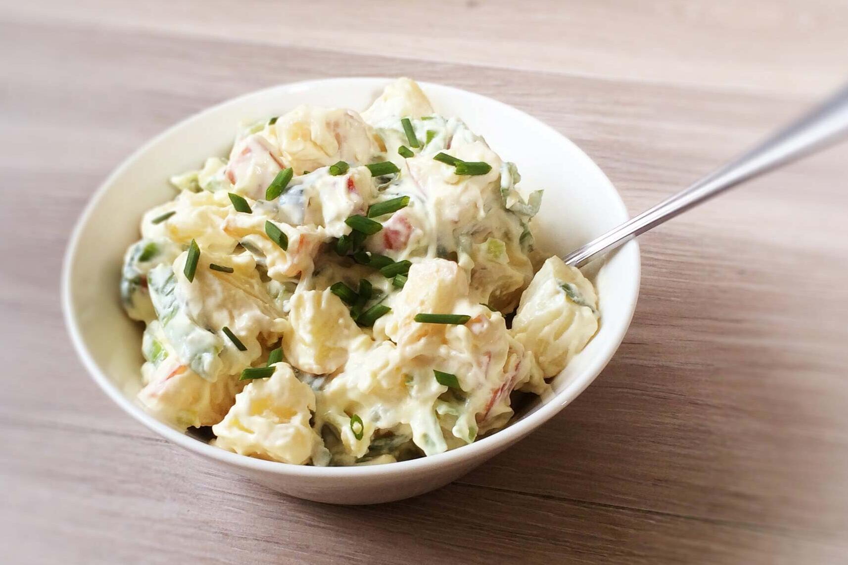 Potetsalat med skjørost