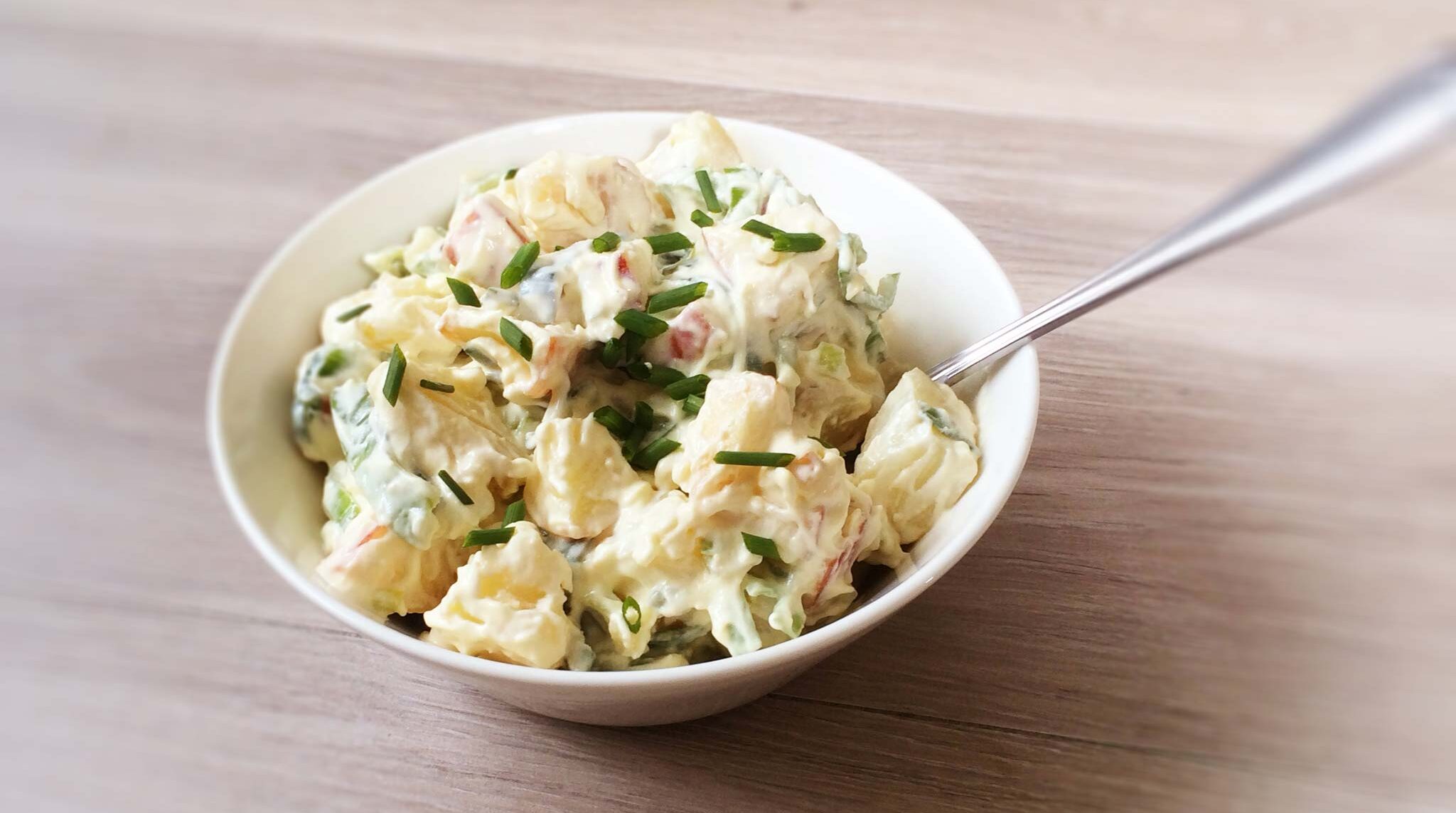 Potetsalat med skjørost