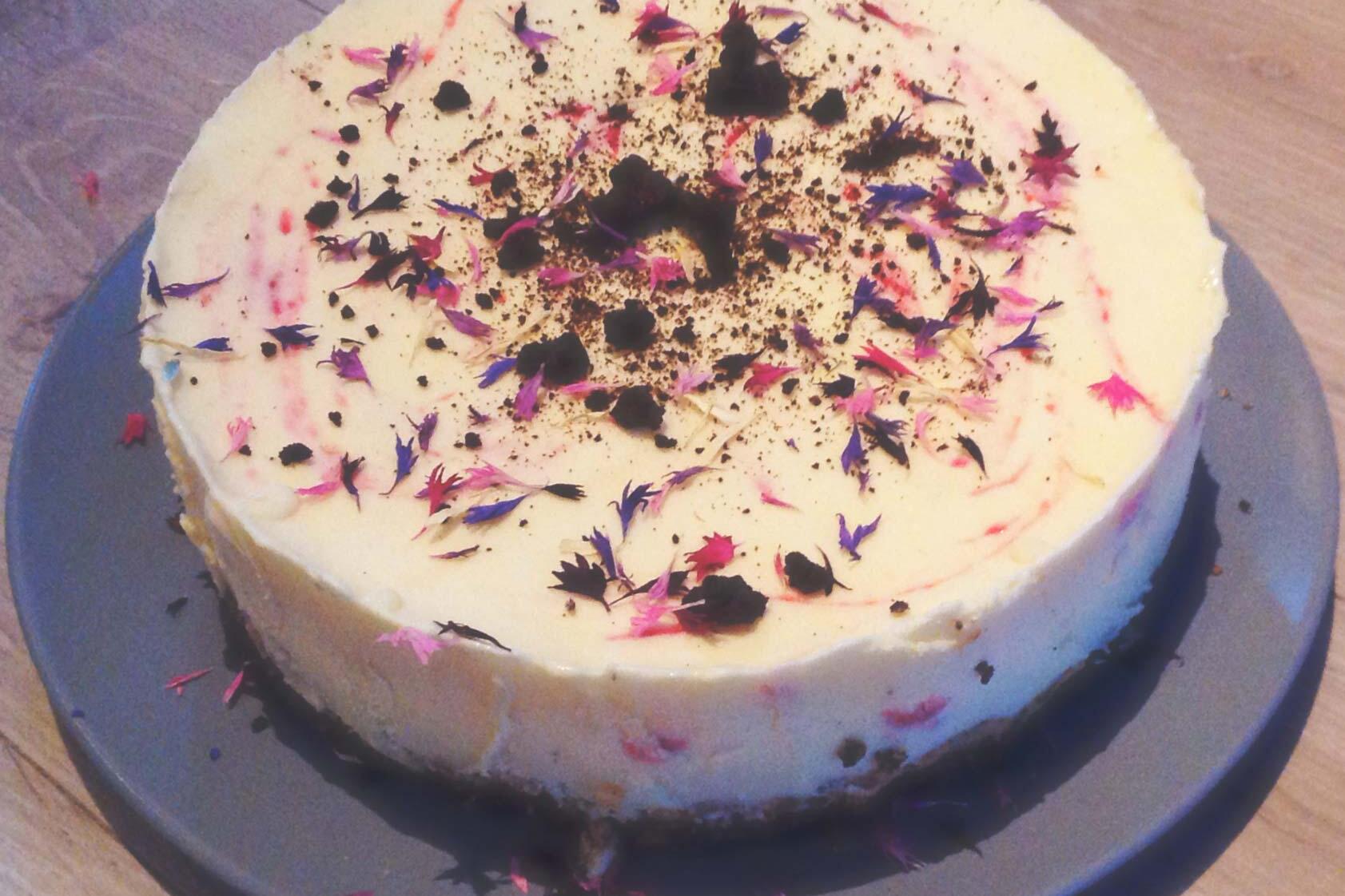 Bursdagsiskake med Røros Yoghurt