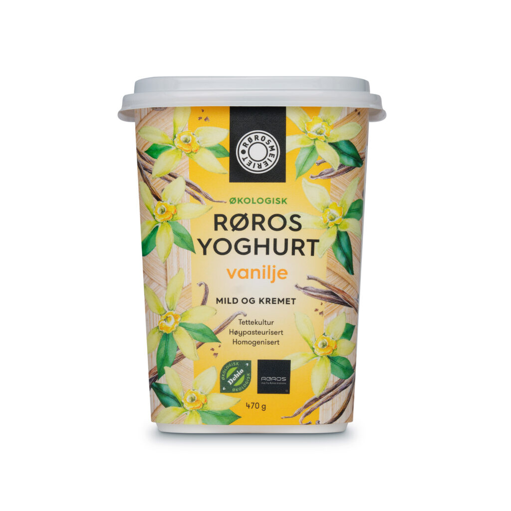 Røros Yoghurt Vanilje